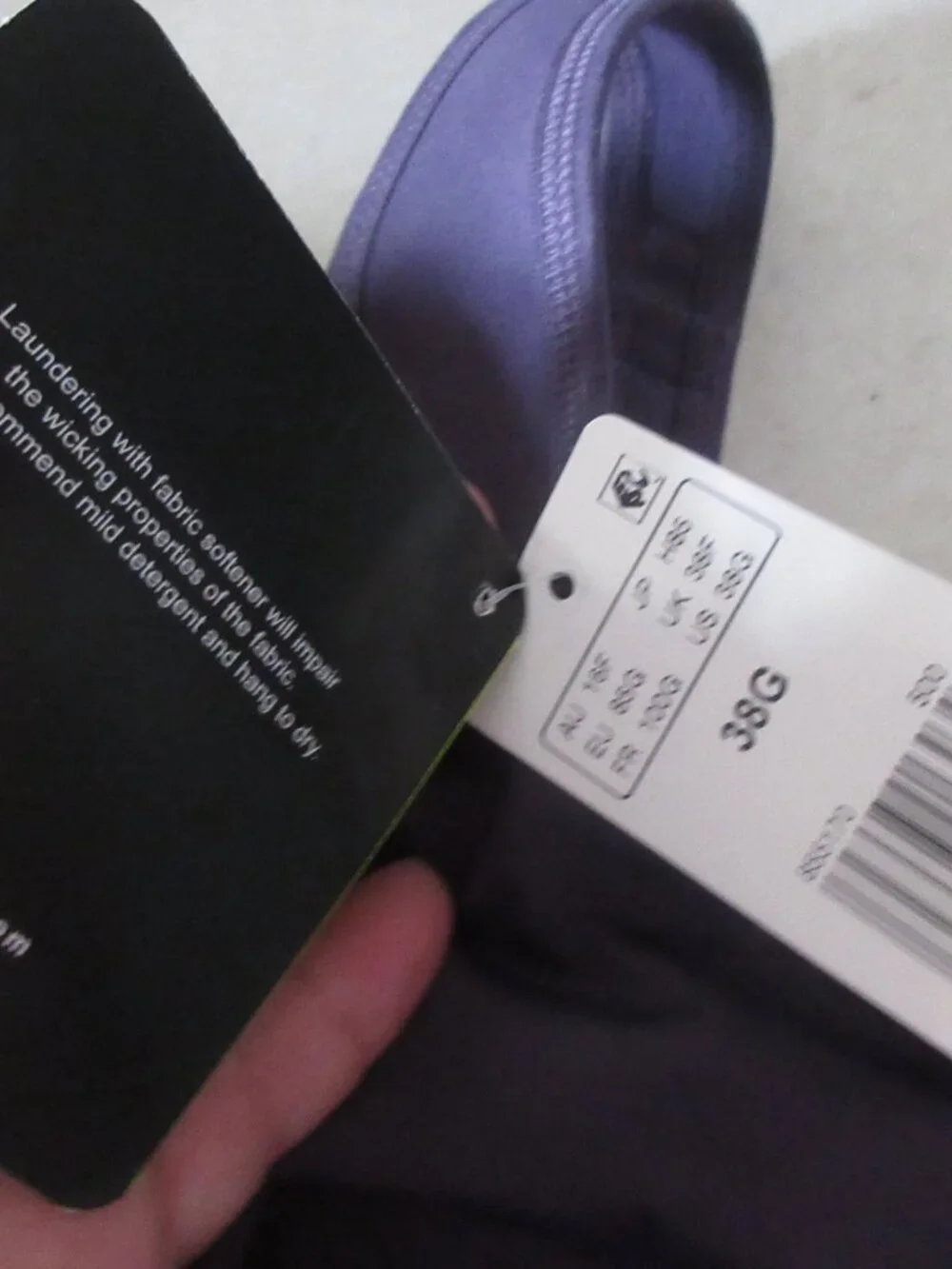 wacoal plum purple new nwt sport bra 38G 855170